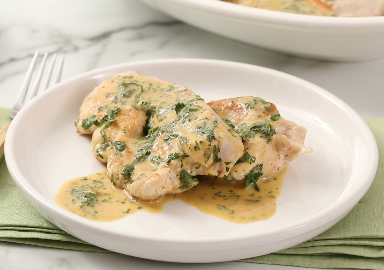 Recette régime Cétodiet Escalope de dinde en papillote